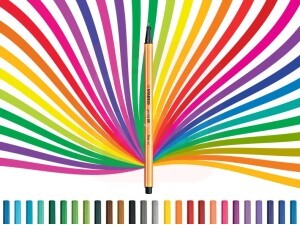 Caneta Stabilo Point 88 - Kit 15 Cores