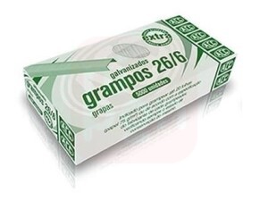 Grampo 26/ 6 C/ 5000 Aço Galvanizado - ACC