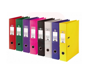 Pasta Registradora AZ Ofício L75MM Cores Sortidas