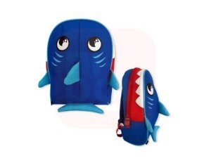 Mochila Escolar Infantil Tubarão Azul – Winth Baby