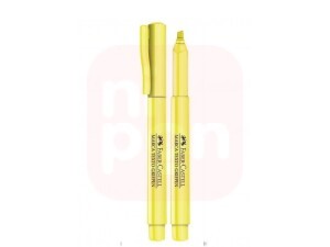 Marca Texto Grifpen Amarelo Pastel - Faber-Castell